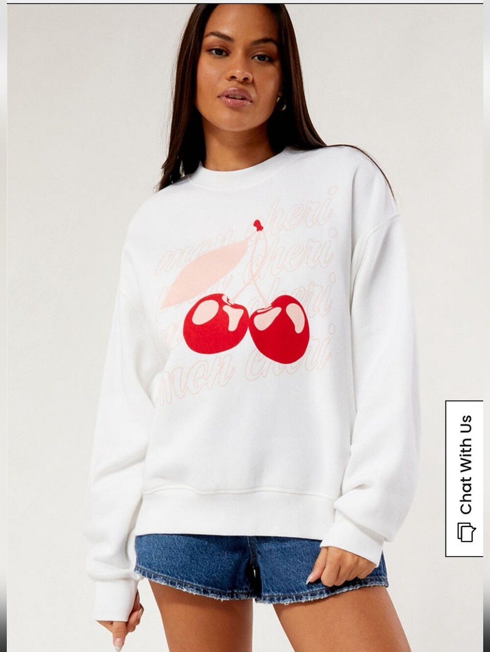 Pacsun Mon Cheri Crew Neck Sweatshirt